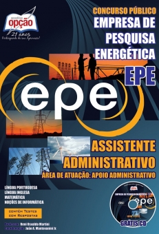 Empresa de Pesquisa Energética - EPE-ASSISTENTE ADMINISTRATIVO - Apoio Administrativo